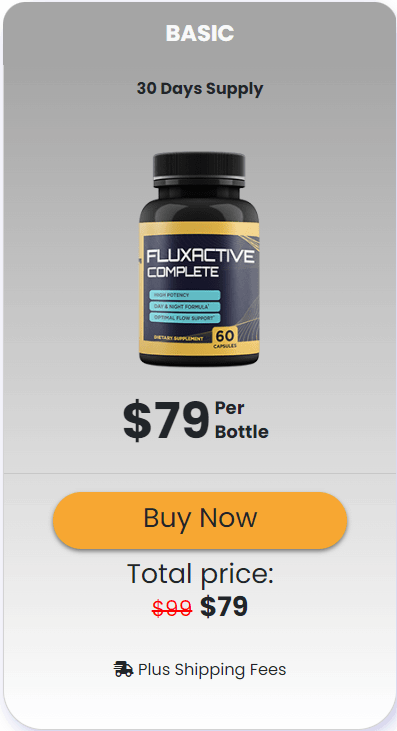 Fluxactive Complete 1 bottle 